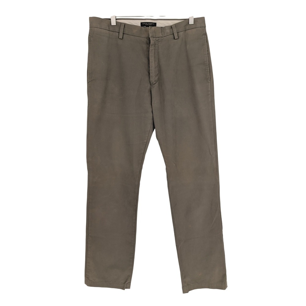 VTG Banana Republic Gavin Chino Pants‎ Mens 32/34 Brown Cotton Classic Heritage